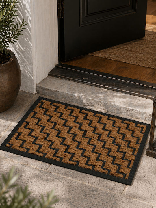 MRShome Πατάκι Εισόδου από Καουτσούκ 60x40εκ.