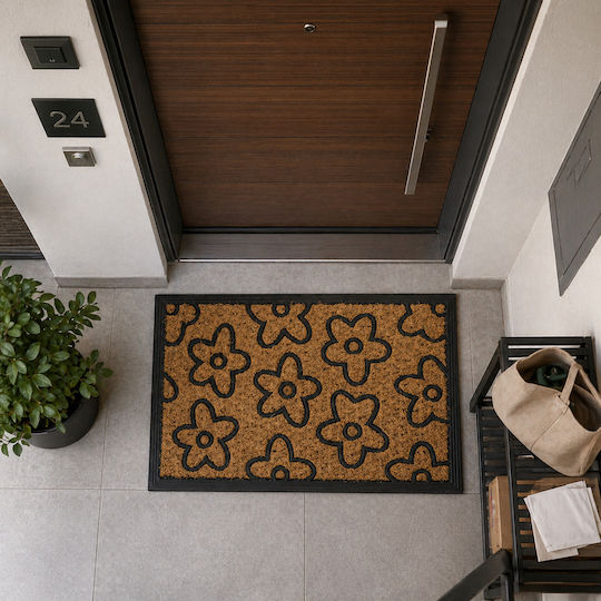 MRShome Πατάκι Εισόδου από Καουτσούκ 60x40εκ.
