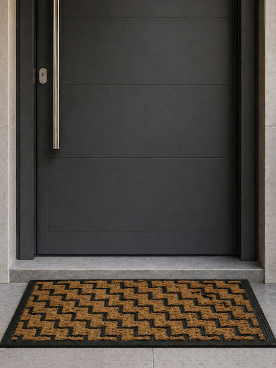 MRShome Πατάκι Εισόδου από Καουτσούκ 60x40εκ.