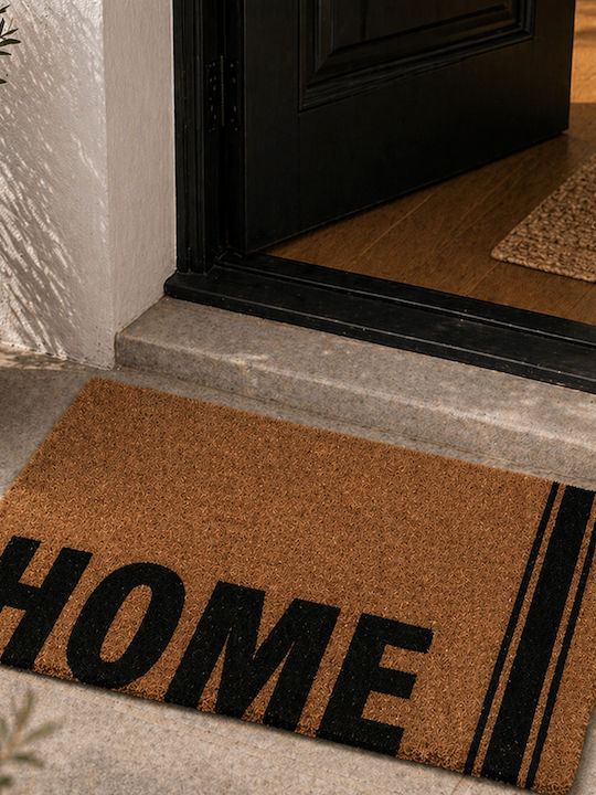 MRShome Πατάκι Εισόδου Home & Stripes 59x39εκ.