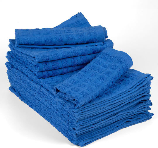 Хотелска Lavette 30x30см Синя Тегло 380gsm