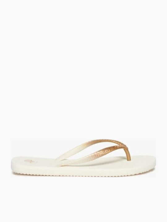 Flip Flops In Gold Colour