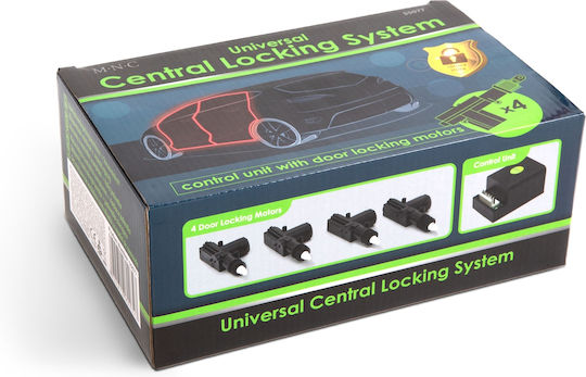 Kit Motor Central Închidere Centralizată Auto 12v 4 Actuatori Unitate De Control Accesorii De Instalare