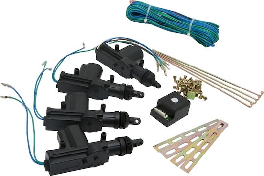 Kit Motor Central Închidere Centralizată Auto 12v 4 Actuatori Unitate De Control Accesorii De Instalare