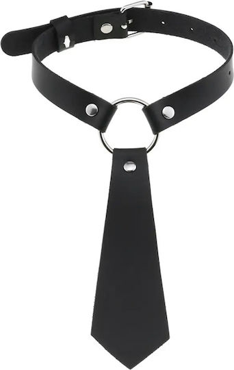Karnevalsaccessoires Krawatte Schwarze aus Metall