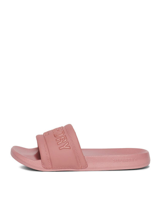 Superdry Slides Pink