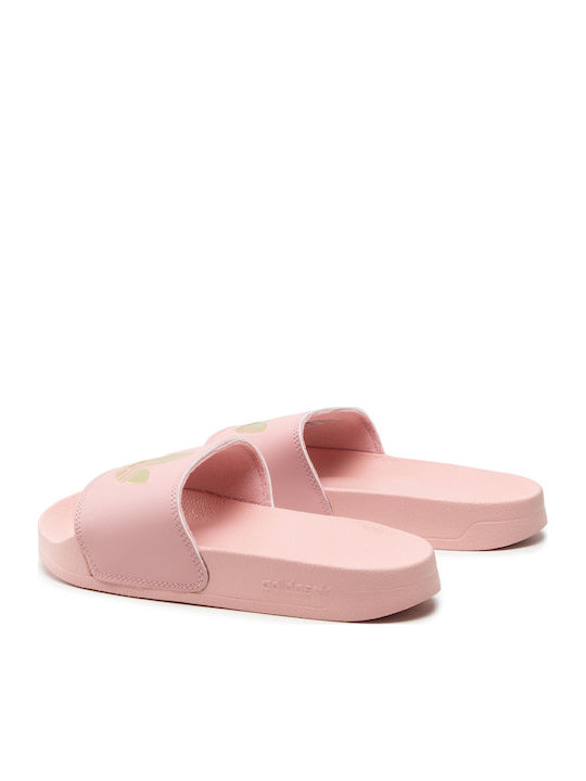 Adilette Lite Slides Wonder Mauve / Matte Gold