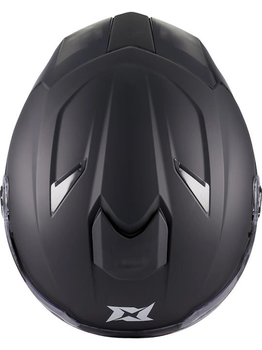 Axxis Blazer SV Black Matt Motorcycle Helmet Jet ECE 22.06 1550gr with Sunvisor