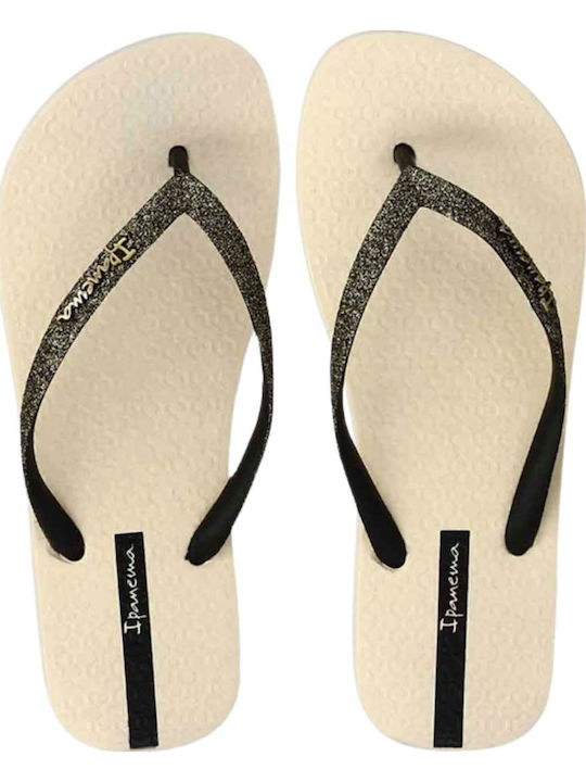 Lolita Glitter Damen Zehentrenner in Schwarz