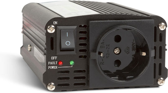 Inverter Auto Undă Sinusoidală Modificată 300W pentru Conversie 12V DC la 230V AC