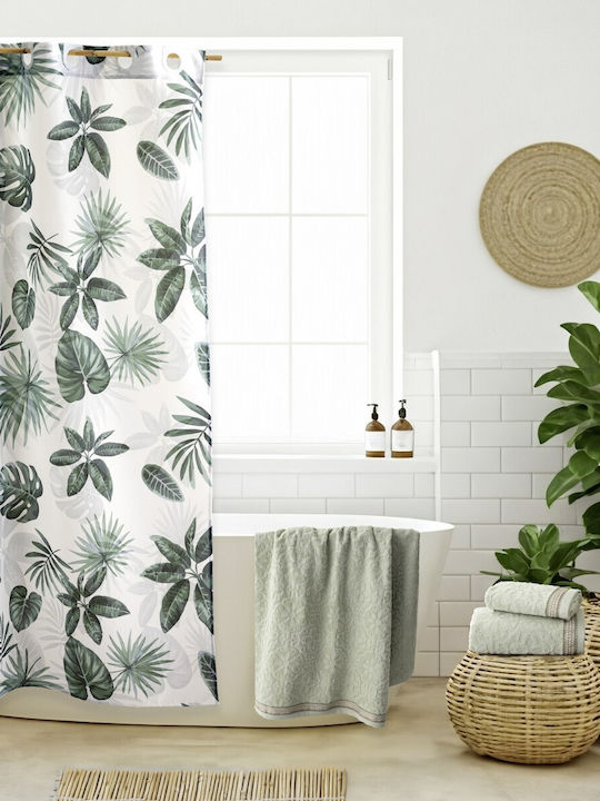 Nima Bath Towels Set 3 pcs Mandala Green Weight 480gsm