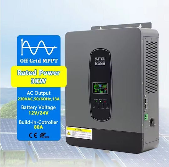Reine Sinuswelle Wechselrichter Leistung 3000W mit Nenn-Eingangsspannung 24V Einphasig 5908123457245