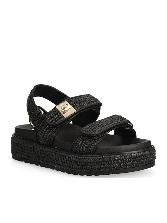Steve Madden Bigmona Women's Flat Sandals Black