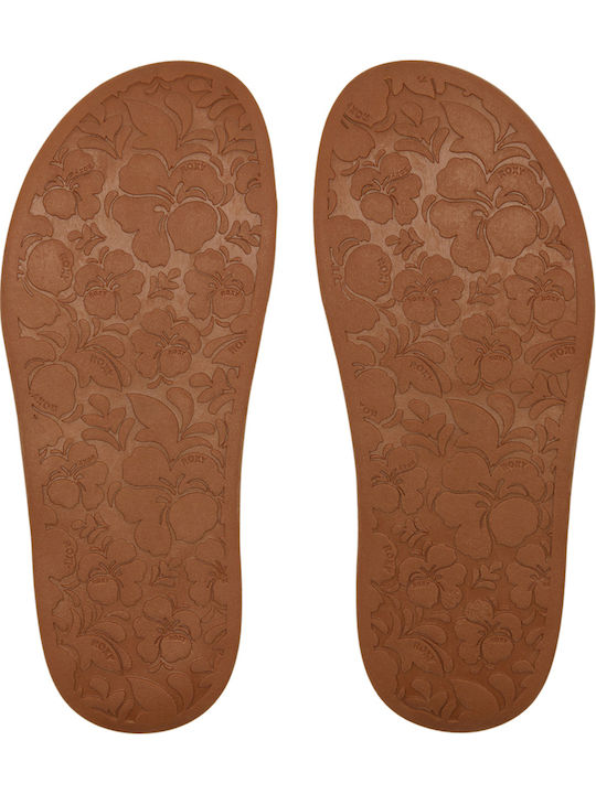 Into Summer Flache Sandalen für Damen in Beige Farbe