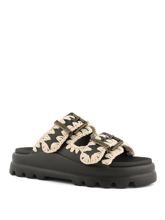 Women's Flat Sandals Black
