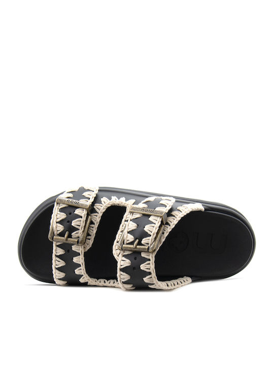 Women's Flat Sandals Black
