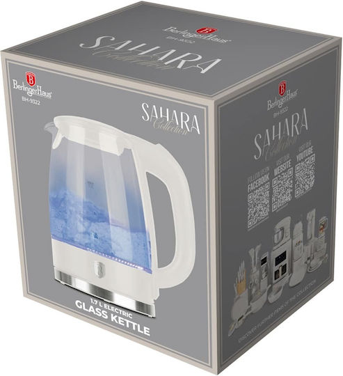 Berlinger Haus Βραστήρας 1.7lt 2200W Λευκός