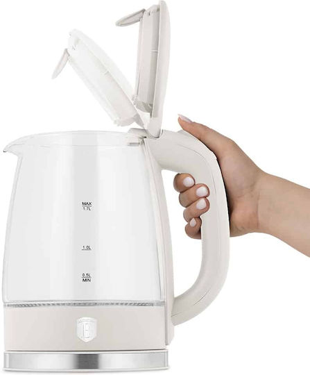 Berlinger Haus Βραστήρας 1.7lt 2200W Λευκός