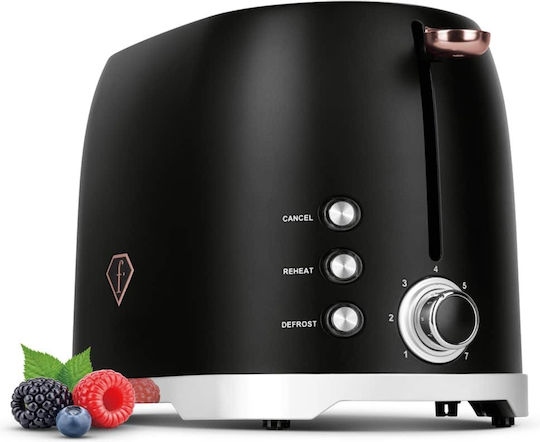 Berlinger Haus Φρυγανιέρα 2 Θέσεων 850W Μαύρη