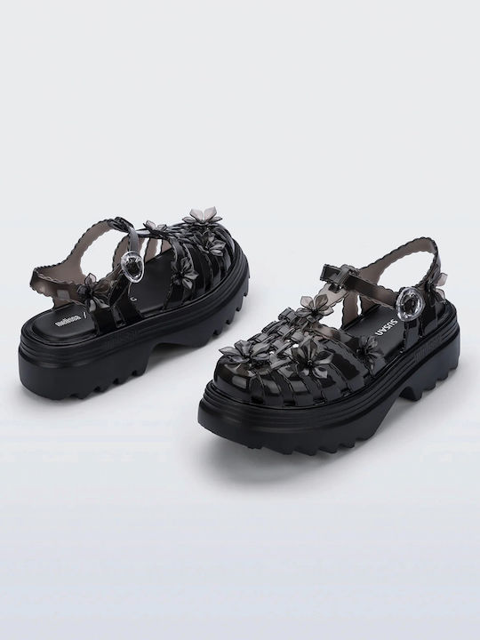 Дамски Сандали Flatforms Черни