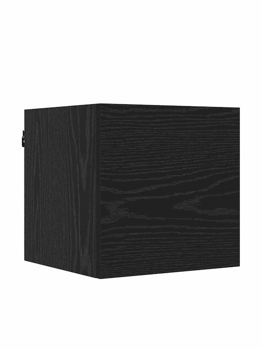 Bibliotecă Living Neagră L30,5xL30xÎ30cm