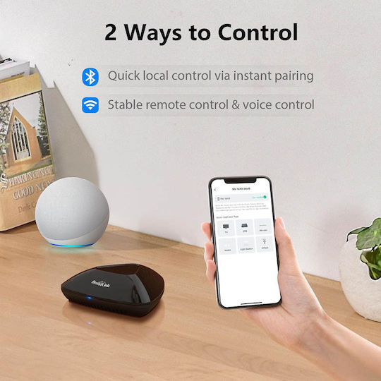 Broadlink RM MAX Hub Inteligent Wi-Fi / Bluetooth / IR / RF Compatibil cu Google Home Alexa & IFTTT
