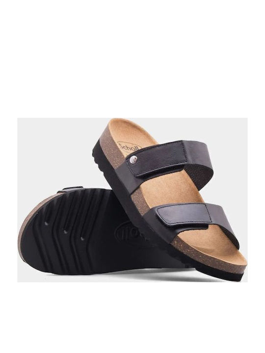 Lusaka 2.0 Leather Women's Flat Sandals in Black Color Regular Fit
