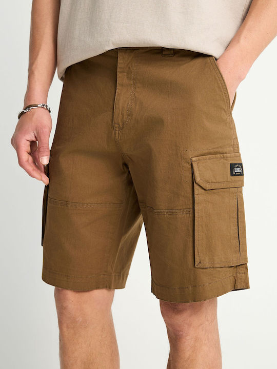 Men's Cargo Bermuda Wood FBM013-030-03-Wood