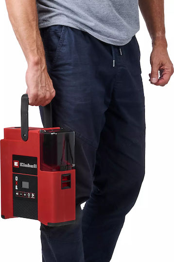Einhell Suppero 18/380 Elektrische Wiederaufladbare Pumpen für Aufblasbares 18V mit Manometer