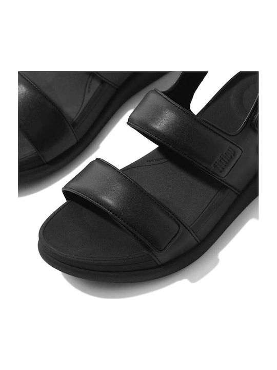 Women's Flat Sandals Flatforms in Black Color