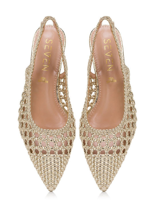 Women's Ballerina Shoes Slingback Platinum