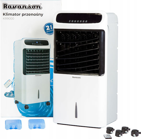 Ravanson Air Cooler με Τηλεχειριστήριο Λευκό