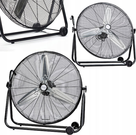 Ravanson Ανεμιστήρας Δαπέδου 160W Διαμέτρου 60cm Μαύρος