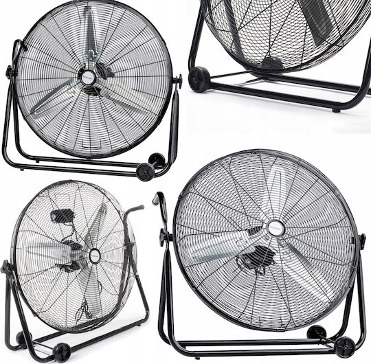 Ravanson Ανεμιστήρας Δαπέδου 160W Διαμέτρου 60cm Μαύρος