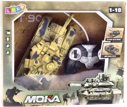 Lean Toys Military RC Tank Beige