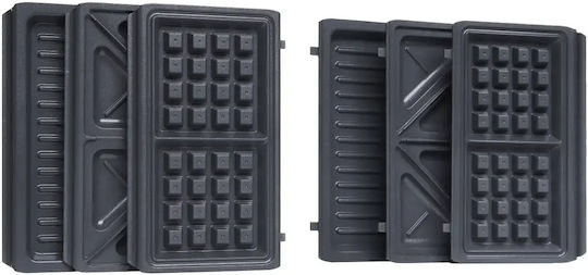 Kohersen Sandwich Maker Grill with Removable Plates 750W Black