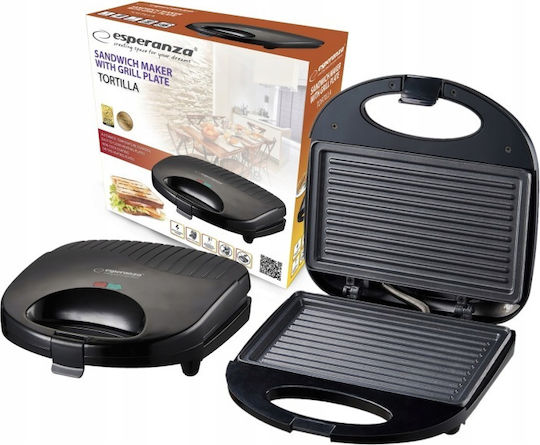 Esperanza Tortilla Sandwich Maker Grill 1000W