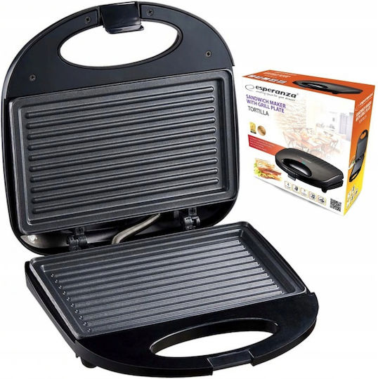 Esperanza Tortilla Sandwich Maker Grill 1000W