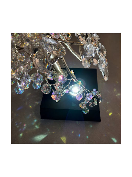 Dekorative Lampe Blume Rosa