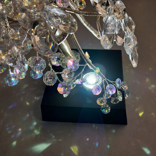 Dekorative Lampe Blume Rosa