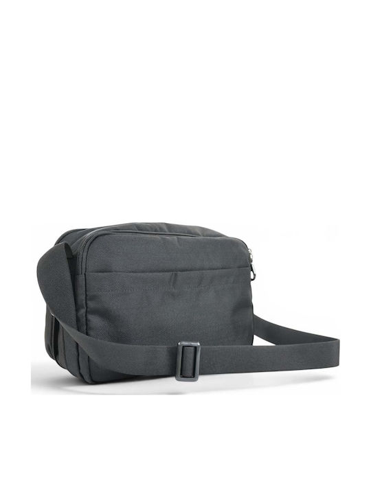 Fabric Women's Shoulder Bag Black