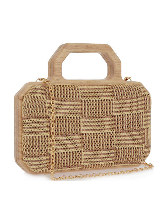 Straw Women's Handbag Beige