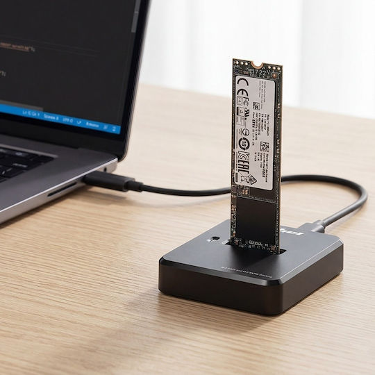 Rebel Docking Station for SATA/PCIe Hard Disks with USB-C Connection
