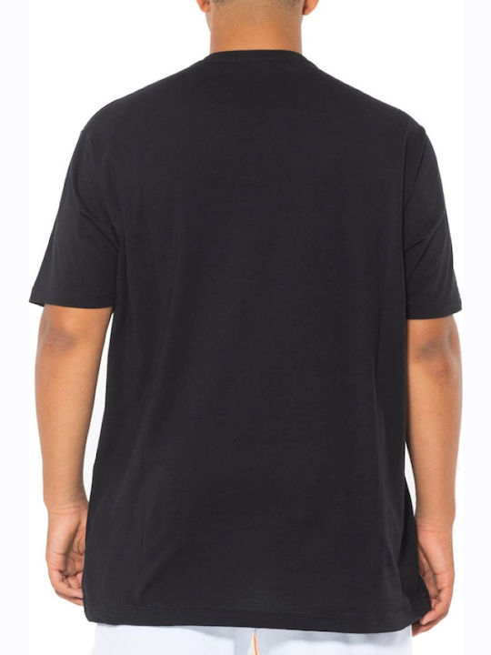 T-shirt Μαύρο
