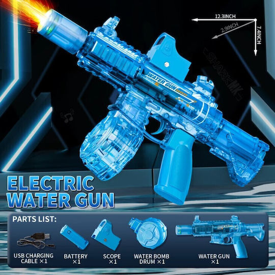M416 Електрически Воден Бластер RZ106-2-Син