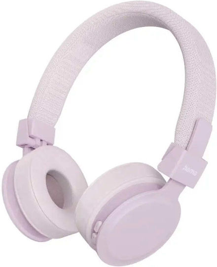 HAMA Freedom Lit III Безжични / Жични On Ear Слушалки с 15 Часа Работа Лилави