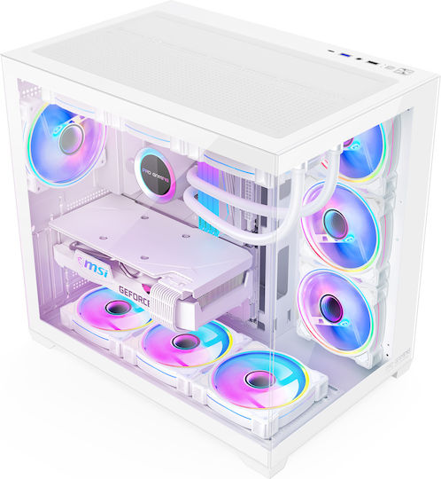 ProGaming Elite Gaming Desktop PC (Ryzen 7-5800X/32GB DDR4/1TB SSD/GeForce RTX 5060/W11 Home) Termos Alb
