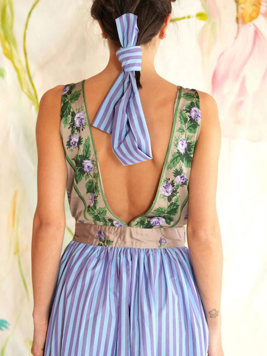 Rochie Maxi Pentru Nuntă / Botez Celeste Albastră