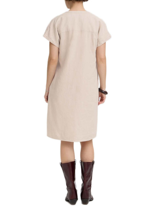 B.Younq Dress All Day Beige