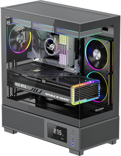 ProGaming Kian Desktop PC (Ryzen 7-5800X/32GB DDR4/1TB SSD/GeForce RTX 3050/Windows 11 Home) Black Ice